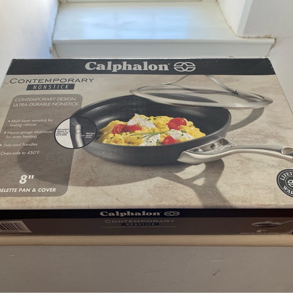 Calphalon Contemporary Nonstick Pan with Silver Handle
